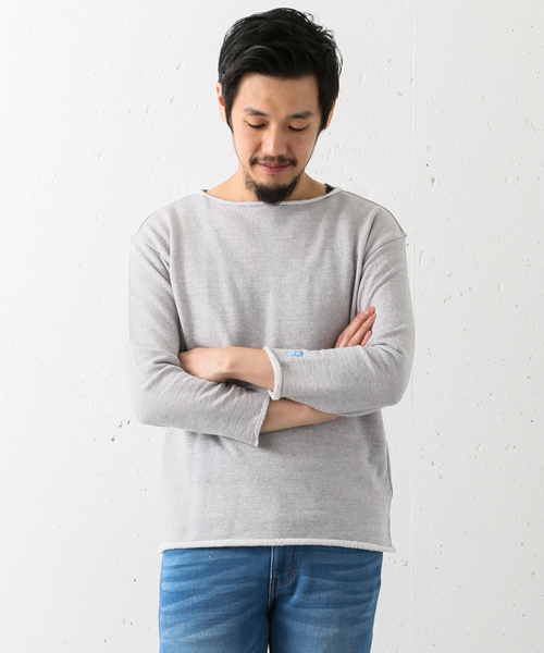 URBAN RESEARCH DOORS MENS（アーバンリサーチ ドアーズ メンズ）の「FORK＆SPOON ドロップショルダー（Tシャツ/カットソー・メンズ・ネイビー/グレー/アイボリー・5/4）」の16枚目の写真