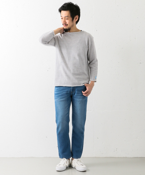 URBAN RESEARCH DOORS MENS（アーバンリサーチ ドアーズ メンズ）の「FORK＆SPOON ドロップショルダー（Tシャツ/カットソー・メンズ・ネイビー/グレー/アイボリー・5/4）」の17枚目の写真