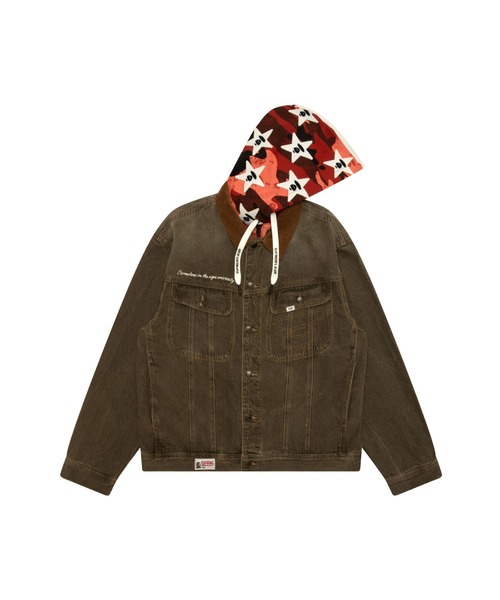 AAPE DENIM JACKET(Detachable)