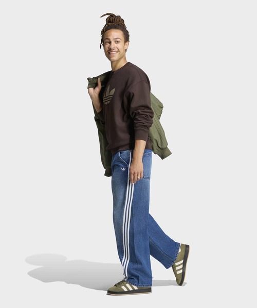 adidas(アディダス)の「ADILENIUM 6 デニムジーンズ / アディダスオリジナルス adidas Originals(デニムパンツ・メンズ・ブルー・29/30/31W 30L/30W 30L/28/30/27/30/26/30/34W 30L/33W 30L/32W 30L/25/30/24/30)」の5枚目の写真