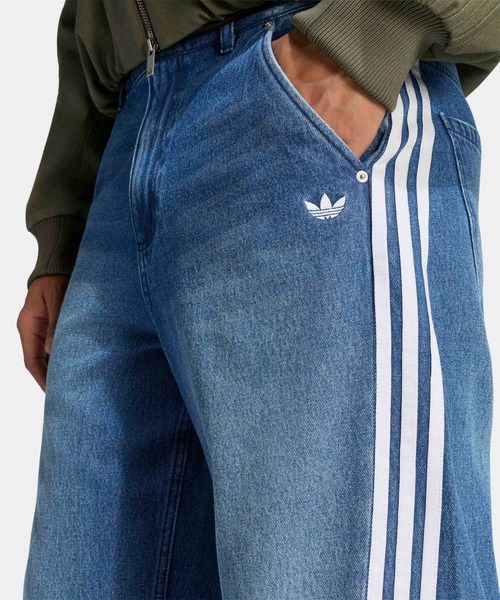 adidas(アディダス)の「ADILENIUM 6 デニムジーンズ / アディダスオリジナルス adidas Originals(デニムパンツ・メンズ・ブルー・29/30/31W 30L/30W 30L/28/30/27/30/26/30/34W 30L/33W 30L/32W 30L/25/30/24/30)」の3枚目の写真