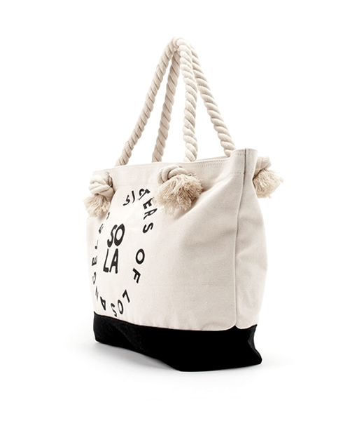SoLA(Sister Of Los Angels)(ソラ(シスターオブロサンゼルス))の「SoLA LOGO TOTE/ロゴトートバッグ(トートバッグ・レディース・レッド/ブラック/ネイビー・FREE)」の4枚目の写真