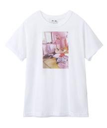 X-girl | DAYDREAM S/S TEE /Tシャツ/TEE/フォトプリント/花/フラワーモチーフ/夏/半袖(Tシャツ/カットソー)