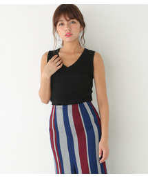 SLY | VネックRIB HG T/T(タンクトップ)