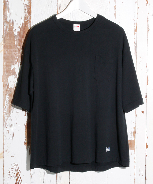 VOTE MAKE NEW CLOTHES（ボートメイクニュークローズ）の「VOTE MAKE NEW CLOTHES STANDARD PKT TEE（Tシャツ/カットソー・メンズ・ホワイト/ブラウン/ブラック/マルーン・SMALL/LARGE/MEDIUM）」の3枚目の写真