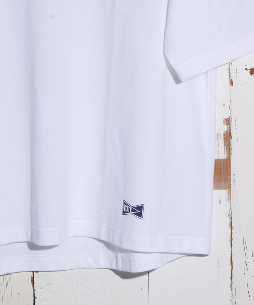 VOTE MAKE NEW CLOTHES（ボートメイクニュークローズ）の「VOTE MAKE NEW CLOTHES STANDARD PKT TEE（Tシャツ/カットソー・メンズ・ホワイト/ブラウン/ブラック/マルーン・SMALL/LARGE/MEDIUM）」の12枚目の写真