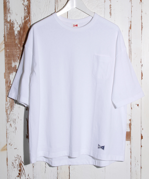 VOTE MAKE NEW CLOTHES（ボートメイクニュークローズ）の「VOTE MAKE NEW CLOTHES STANDARD PKT TEE（Tシャツ/カットソー・メンズ・ホワイト/ブラウン/ブラック/マルーン・SMALL/LARGE/MEDIUM）」の22枚目の写真