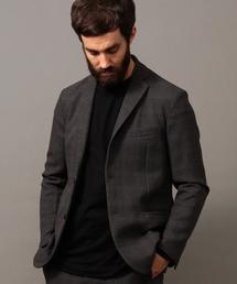 BEAUTY&YOUTH UNITED ARROWS | BY "TORAY" プリント グレンチェック 2B ジャケット(テーラードジャケット)