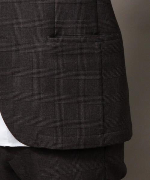 BEAUTY&YOUTH UNITED ARROWS（ビューティーアンドユースユナイテッドアローズ）の「BY "TORAY" プリント グレンチェック 2B ジャケット◆（テーラードジャケット・メンズ・ダークグレー/ネイビー・LARGE/MEDIUM/SMALL/X-LARGE）」の18枚目の写真