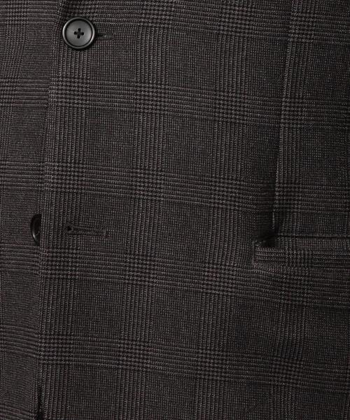 BEAUTY&YOUTH UNITED ARROWS（ビューティーアンドユースユナイテッドアローズ）の「BY "TORAY" プリント グレンチェック 2B ジャケット◆（テーラードジャケット・メンズ・ダークグレー/ネイビー・LARGE/MEDIUM/SMALL/X-LARGE）」の12枚目の写真