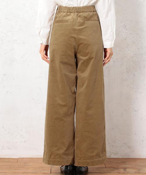 green label relaxing(グリーンレーベルリラクシング)の「CF コーデュロイ WIDE パンツ◆(その他パンツ・レディース・ブラック/ライトグレー/ベージュ・38/36)」の15枚目の写真