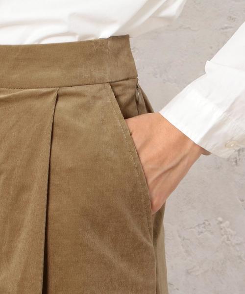 green label relaxing(グリーンレーベルリラクシング)の「CF コーデュロイ WIDE パンツ◆(その他パンツ・レディース・ブラック/ライトグレー/ベージュ・38/36)」の9枚目の写真