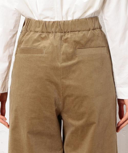 green label relaxing(グリーンレーベルリラクシング)の「CF コーデュロイ WIDE パンツ◆(その他パンツ・レディース・ブラック/ライトグレー/ベージュ・38/36)」の10枚目の写真