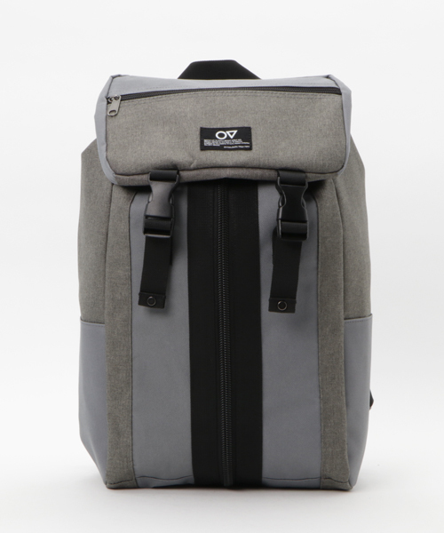WEGO(ウィゴー)の「WEGO/フラップバックパック(バックパック/リュック・メンズ・ネイビー/ブラック/グレー・FREE)」の3枚目の写真