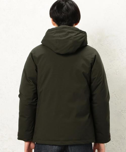 green label relaxing（グリーンレーベルリラクシング）の「SC WO/RIP-STOP ダウンブルゾン◆（ダウンジャケット/コート・メンズ・ブラック/オリーブ・MEDIUM/LARGE/SMALL/X-LARGE）」の8枚目の写真