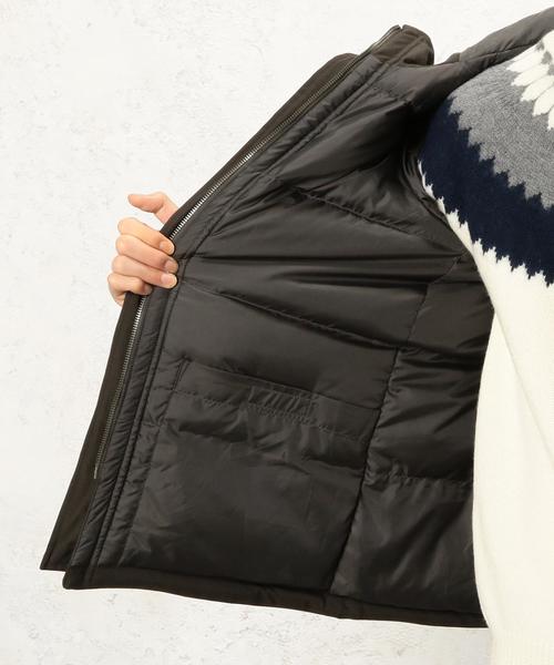 green label relaxing（グリーンレーベルリラクシング）の「SC WO/RIP-STOP ダウンブルゾン◆（ダウンジャケット/コート・メンズ・ブラック/オリーブ・MEDIUM/LARGE/SMALL/X-LARGE）」の9枚目の写真