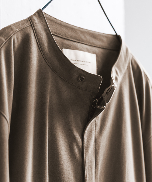 URBAN RESEARCH DOORS MENS（アーバンリサーチ ドアーズ メンズ）の「DOORS Faked Suede Riders JACKET（ライダースジャケット・メンズ・ベージュ/ブラウン/カーキ・40/38）」の13枚目の写真