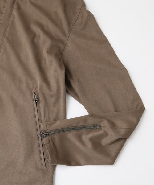 URBAN RESEARCH DOORS MENS（アーバンリサーチ ドアーズ メンズ）の「DOORS Faked Suede Riders JACKET（ライダースジャケット・メンズ・ベージュ/ブラウン/カーキ・40/38）」の19枚目の写真