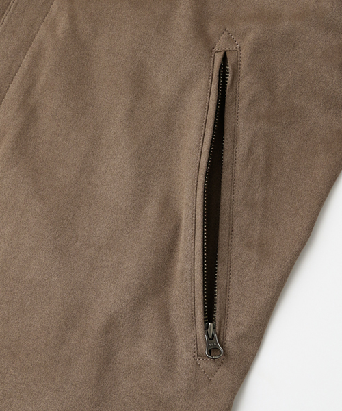 URBAN RESEARCH DOORS MENS（アーバンリサーチ ドアーズ メンズ）の「DOORS Faked Suede Riders JACKET（ライダースジャケット・メンズ・ベージュ/ブラウン/カーキ・40/38）」の21枚目の写真
