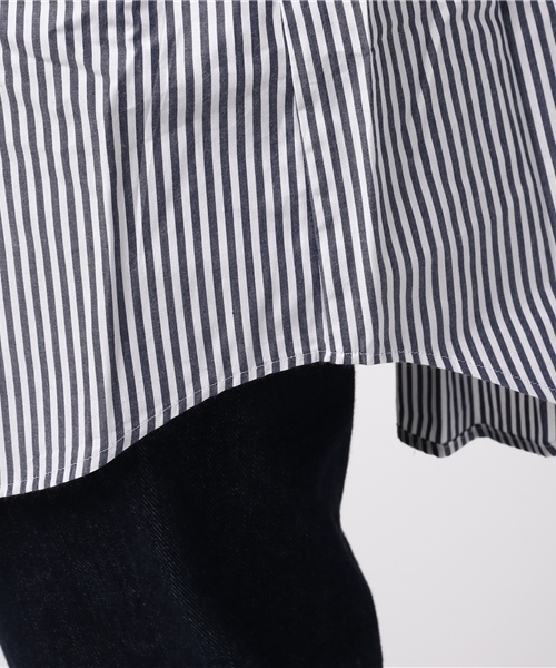 Traditional Whetherwear ストライプシャツ Traditional Weatherwear｜《手洗い可》ストライプシャツ