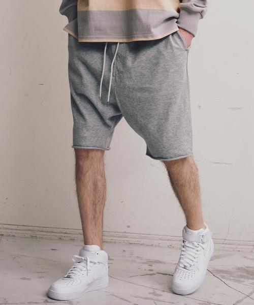 MONKEY TIME(モンキータイム)の「<monkey time> SWEAT DROP SHORTS/ショーツ ◆(その他パンツ・メンズ・ブラック/グレー・MEDIUM/LARGE/SMALL)」の4枚目の写真