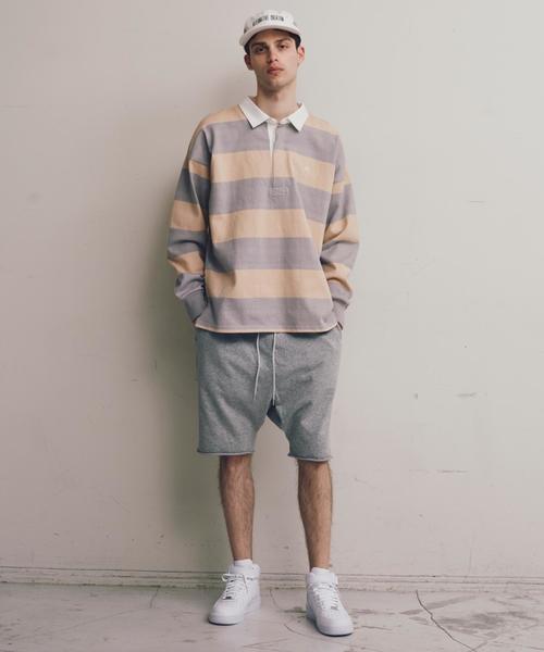 MONKEY TIME(モンキータイム)の「<monkey time> SWEAT DROP SHORTS/ショーツ ◆(その他パンツ・メンズ・ブラック/グレー・MEDIUM/LARGE/SMALL)」の6枚目の写真