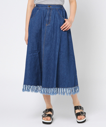 PUNYUS | フリンジロングスカート(スカート)