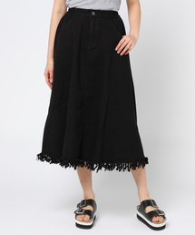 PUNYUS | フリンジロングスカート(スカート)