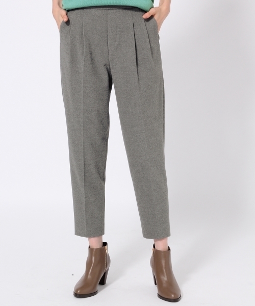 GLOBAL WORK（グローバルワーク）の「TRテーパードパンツ2/773053（その他パンツ・レディース・ホワイト/ブラック/ベージュ/グレー/ネイビー・SMALL/MEDIUM/LARGE）」の4枚目の写真