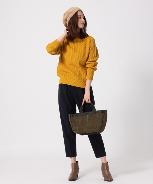 GLOBAL WORK（グローバルワーク）の「TRテーパードパンツ2/773053（その他パンツ・レディース・ホワイト/ブラック/ベージュ/グレー/ネイビー・SMALL/MEDIUM/LARGE）」の10枚目の写真