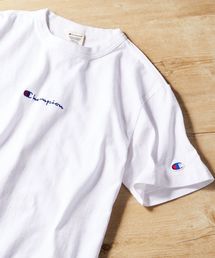 Champion | 【Champion】刺繍ロゴクルーネックTシャツ(Tシャツ/カットソー)
