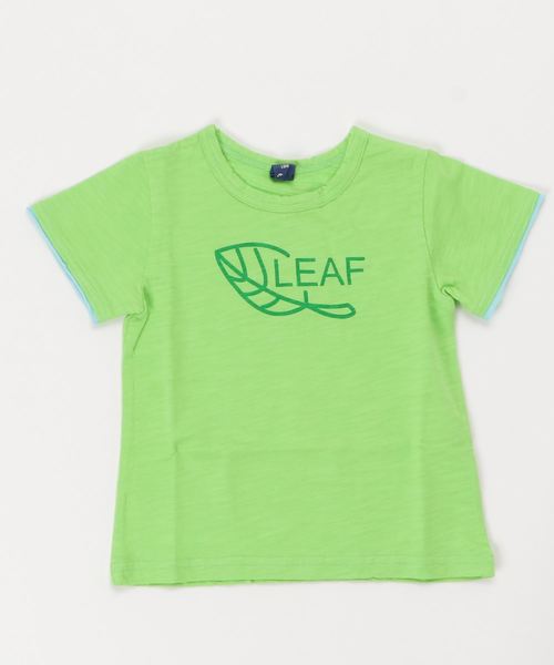 RAGMART(ラグマート)の「スラブ天竺半袖プリントTシャツ(Tシャツ/カットソー・キッズ・ネイビー/オフホワイト/オレンジ/グリーン・110cm/100cm/120cm/130cm)」の3枚目の写真