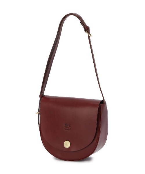 IL BISONTE（イルビゾンテ）の「IL BISONTE / VACCHETTA SMOOTH LEATHER / SHOULDER BAG（ショルダーバッグ・レディース・チャコールグレー/ブラック/ブラウン系その他/ブラウン・FREE）」の11枚目の写真