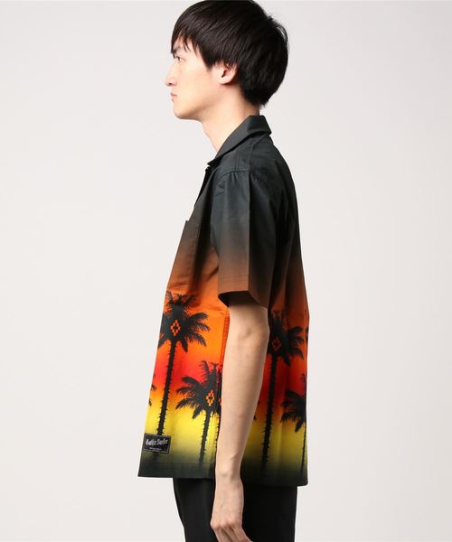 MARCELO BURLON（マルセロ・バーロン）の「MARCELO BURLON 『RED PALM』シャツ（シャツ/ブラウス・メンズ・オレンジ・MEDIUM）」の8枚目の写真