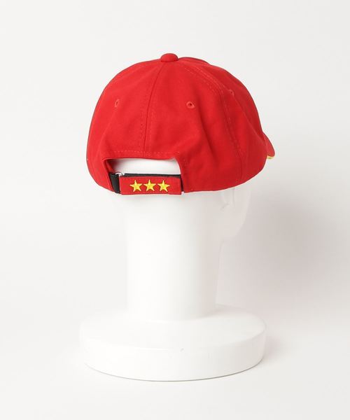 VENCEEXCHANGE（ヴァンスエクスチェンジ）の「WELLDONEキャップ（キャップ・メンズ・ホワイト/ブラック/レッド・フリー）」の4枚目の写真