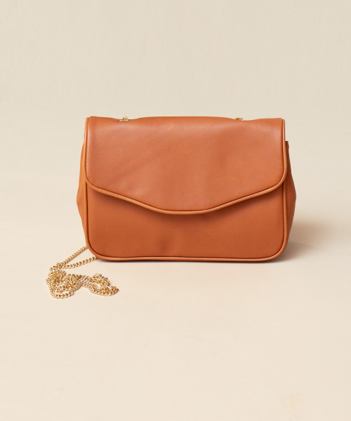 Abahouse Devinette（ドゥヴィネット）の「ソフトレザーチェーンショルダーバッグ（ショルダーバッグ・レディース・ベージュ/キャメル/ブラック・フリー）」の6枚目の写真