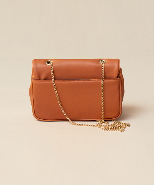 Abahouse Devinette（ドゥヴィネット）の「ソフトレザーチェーンショルダーバッグ（ショルダーバッグ・レディース・ベージュ/キャメル/ブラック・フリー）」の8枚目の写真