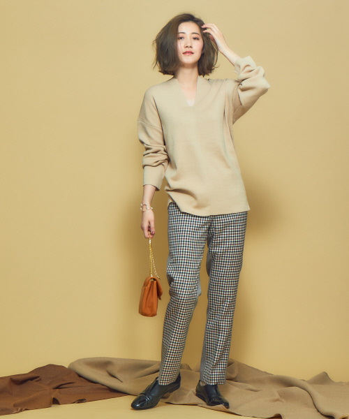 Abahouse Devinette（ドゥヴィネット）の「ソフトレザーチェーンショルダーバッグ（ショルダーバッグ・レディース・ベージュ/キャメル/ブラック・フリー）」の20枚目の写真