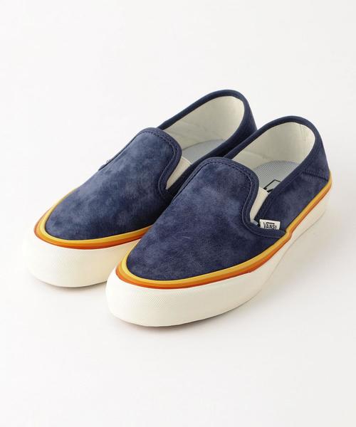 VANS（バンズ）の「＜VANS（バンズ）＞SURF SLIP-ON スニーカー（スリッポン・レディース・コバルトブルー・6/5h/5/6h/7/4h）」の2枚目の写真