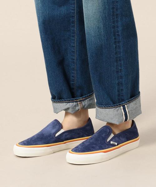VANS（バンズ）の「＜VANS（バンズ）＞SURF SLIP-ON スニーカー（スリッポン・レディース・コバルトブルー・6/5h/5/6h/7/4h）」の9枚目の写真