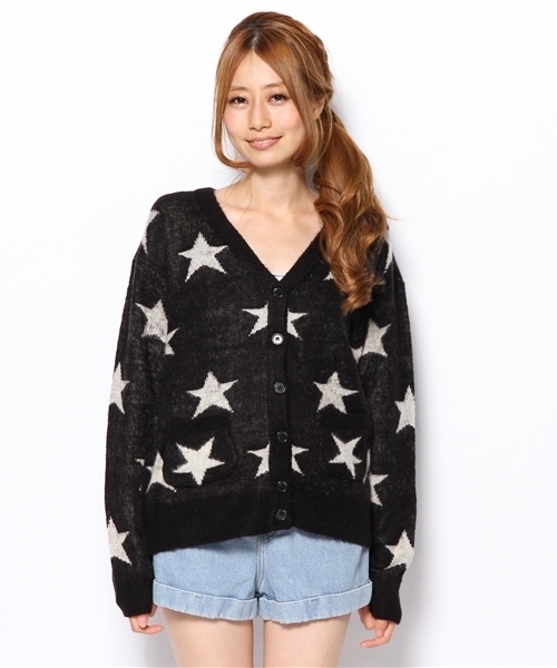 WEGO(ウィゴー)の「WEGO/モヘアBIGカーディガン(カーディガン/ボレロ・レディース・その他1/その他2・FREE)」の3枚目の写真