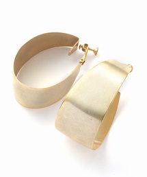 LAPUIS | Metal Hoop Earring A(イヤリング)