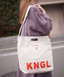 【KANGOL / カンゴール】 2WAYロゴプリントトートバッグ