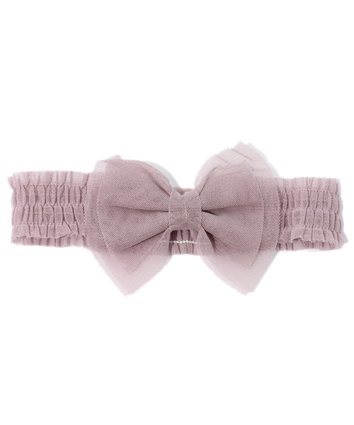 green label relaxing（グリーンレーベルリラクシング）の「EX PATACHOU チュールバンド（その他ベビー用品・キッズ・ナチュラル/ライトピンク/ライラック・フリー）」の3枚目の写真