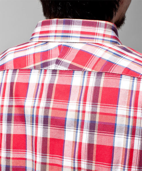 NANO universe(ナノユニバース)の「サーモライトネルシャツ L/S(シャツ/ブラウス・メンズ・ブルー/ネイビー/イエロー/レッド/グリーン・SMALL/MEDIUM/LARGE/X-LARGE)」の18枚目の写真