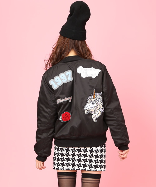 L.D.S.（エルディーエス）の「Fantasyブルゾン（ブルゾン・レディース・ブラック系/グレー系・FREE）」の4枚目の写真