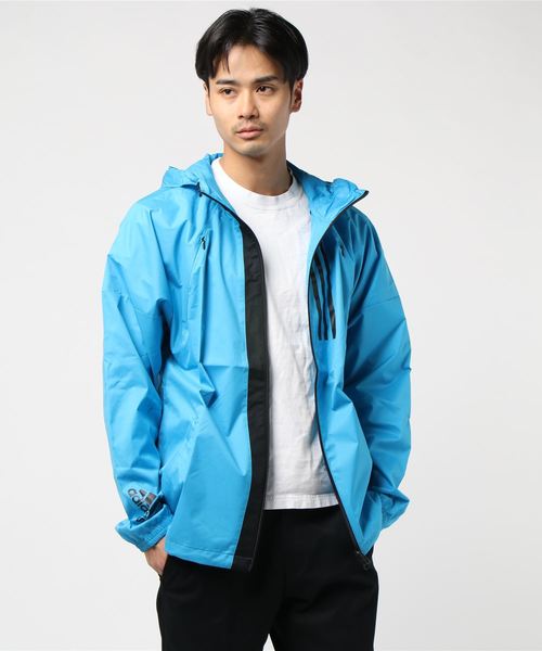 adidas(アディダス)の「WND ジャケット(ナイロンジャケット)」|ブルー