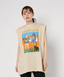 PUNYUS | DOGGYLIFEノースリーブＴシャツ(タンクトップ)