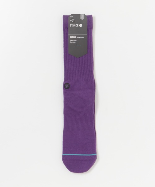 STANCE(スタンス)の「STANCE SOCKS ICON(ソックス/靴下・メンズ・ホワイト/ブラック/グレー/ミント/パープル/オレンジ/グリーン/レッド系その他/カーキ/グリーン系その他/ピンク系その他/オレンジ系その他/ボルドー/イエロー系その他/ブルー系その他・LARGE/SMALL)」の9枚目の写真