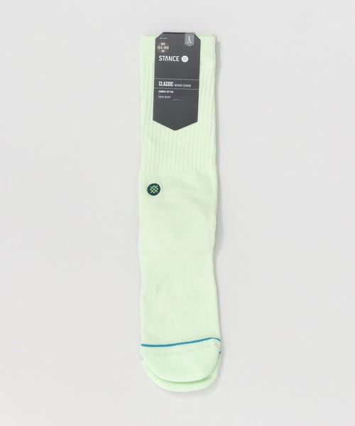 STANCE(スタンス)の「STANCE SOCKS ICON(ソックス/靴下・メンズ・ホワイト/ブラック/グレー/ミント/パープル/オレンジ/グリーン/レッド系その他/カーキ/グリーン系その他/ピンク系その他/オレンジ系その他/ボルドー/イエロー系その他/ブルー系その他・LARGE/SMALL)」の6枚目の写真